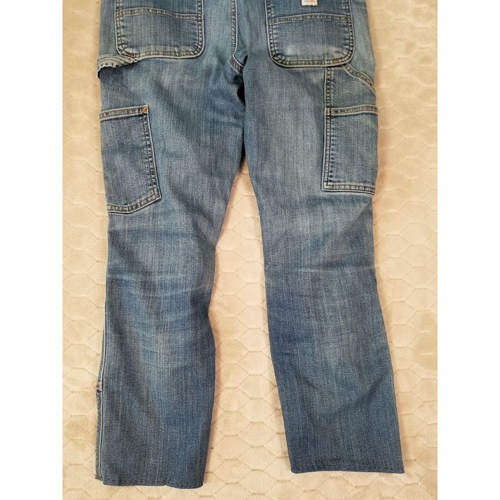 Carhartt Women's 30x26* Rugged Flex Straight Fit Double Front Jeans - Tag 6 Tall - Picture 12 of 14